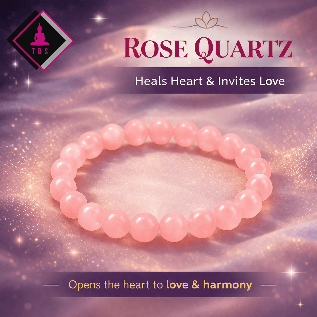 Rose Quartz Bracelet - Image 1