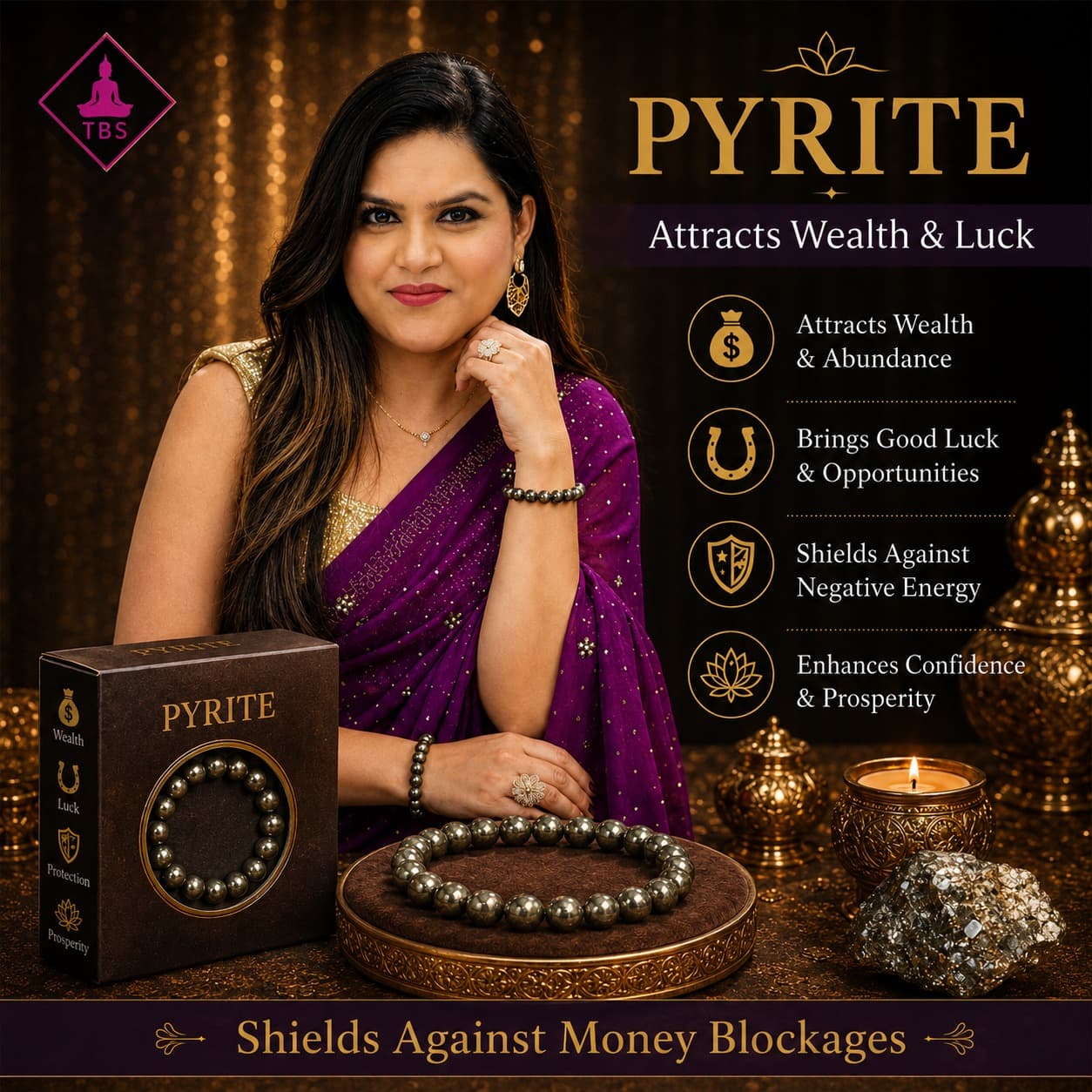 Pyrite Bracelet - Image 2